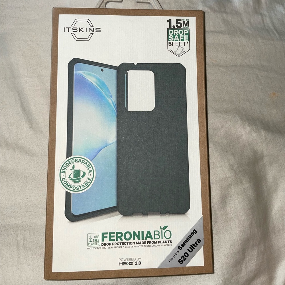 Biodegradable Itskins Samsung S20 ULTRA Phone case
